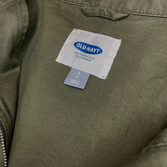 Old Navy | Green Canvas Jacket, size S - Picture 4 of 4